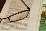 newspaper, glasses, read, training, article, text, article, article, article, article, article